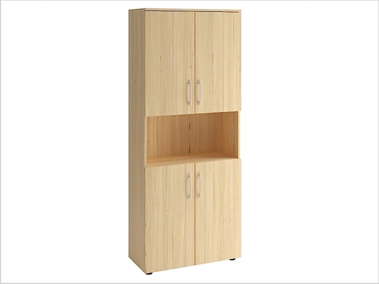 Шкаф офисный ЭСВШ+ЭДНк+ЭДНк (Экоофис) 730х350х1800мм