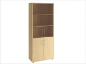 Шкаф офисный ЭСВШ+ЭДНк+ЭДССк (Экоофис) 730х350х1800мм