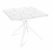 ПЛАСТИКОВЫЙ СТОЛ SHT-TU30/TT30 83/83 БЕЛЫЙ