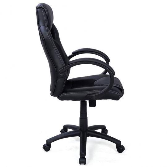 Геймерское кресло MaDXRacer 09545WH-BK