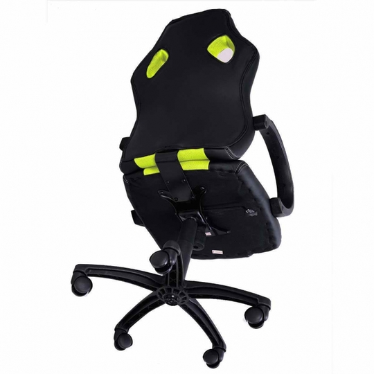 Геймерское кресло MaDXRacer 09545WH-GN