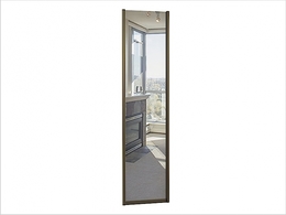ДК-01-600 дверь шкафа-купе ЗЕРКАЛО 600х10х2200/2400мм