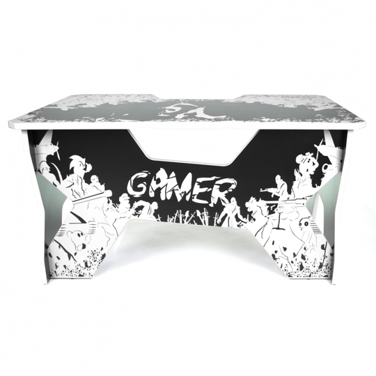 Стол компьютерный для геймера GENERIC COMFORT Gamer2/VS/NW