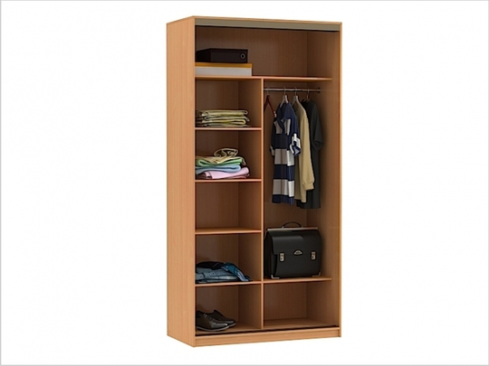ШК-01 каркас шкафа-купе 1230х600х2200/2400мм