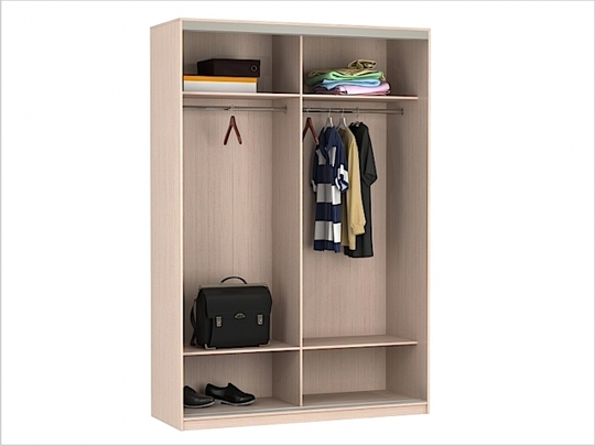 ШК-07 каркас шкафа-купе 1630х600х2200/2400мм