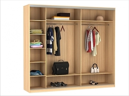ШК-27 каркас шкафа-купе 2670х600х2200/2400мм