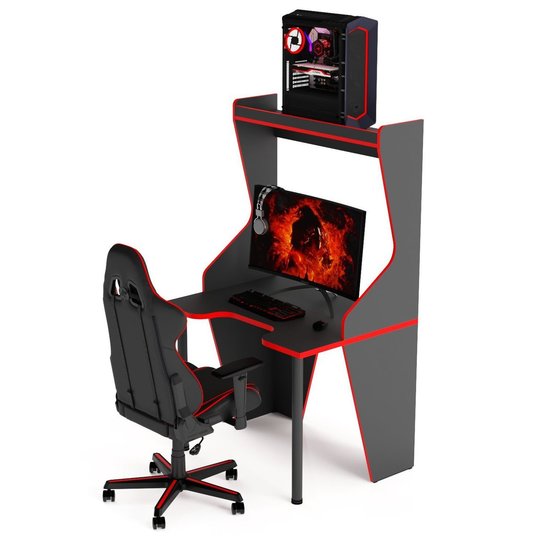 СТОЛ ДЛЯ КОМПЬЮТЕРНОГО КЛУБА XGAMER CYBER XG10/BR
