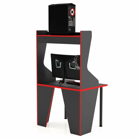 СТОЛ ДЛЯ КОМПЬЮТЕРНОГО КЛУБА XGAMER CYBER XG10/BR