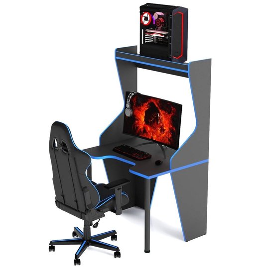 СТОЛ ДЛЯ КОМПЬЮТЕРНОГО КЛУБА XGAMER CYBER XG10/BB