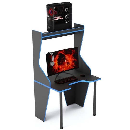 СТОЛ ДЛЯ КОМПЬЮТЕРНОГО КЛУБА XGAMER CYBER XG10/BB