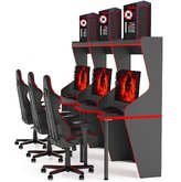 СТОЛ ДЛЯ КОМПЬЮТЕРНОГО КЛУБА XGAMER CYBER XG10/BR