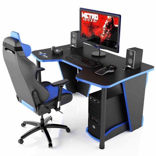 Геймерский стол MADXRACER COMFORT GT-12/BB