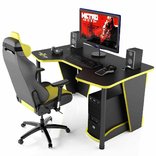 Геймерский стол MADXRACER COMFORT GT-12/BY Геймерский стол MADXRACER COMFORT GT-12/BY