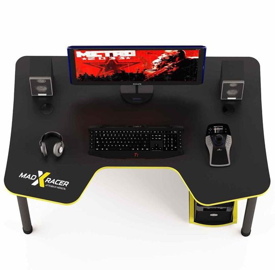 Геймерский стол MADXRACER COMFORT GT-12/BY