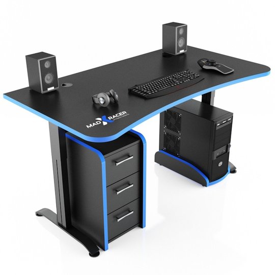Игровой компьютерный стол MADXRACER ARENA GTS14/BB 