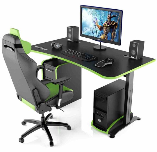 Игровой компьютерный стол MADXRACER ARENA GTS14/BG