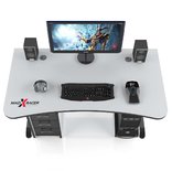 Игровой компьютерный стол MADXRACER ARENA GTS14/WHITE-B Игровой компьютерный стол MADXRACER ARENA GTS14/WHITE-B