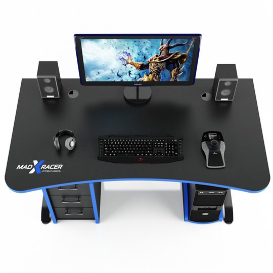 Игровой компьютерный стол MADXRACER ARENA GTS14/BB 