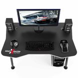 Компьютерный стол для геймера MADXRACER GAMING DESK GTT12/BW