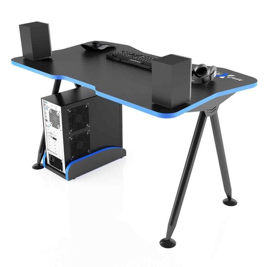 Компьютерный стол для геймера MADXRACER GAMING DESK GTT12/BB