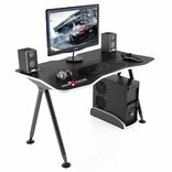 Компьютерный стол для геймера MADXRACER GAMING DESK GTT12/BW