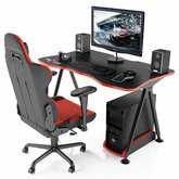 Компьютерный стол для геймера MADXRACER GAMING DESK GTT12/BR