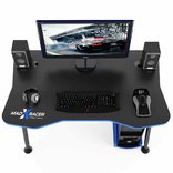 Компьютерный стол для геймера MADXRACER GAMING DESK GTT12/BB Компьютерный стол для геймера MADXRACER GAMING DESK GTT12/BB