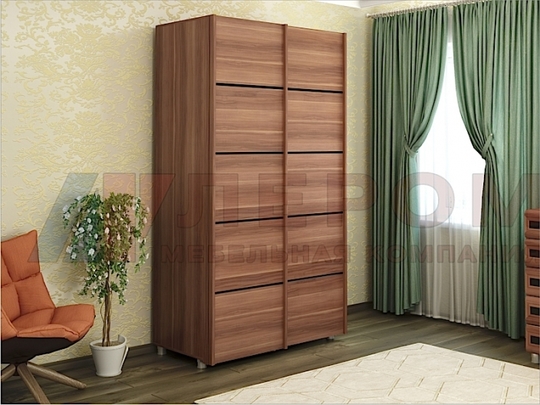Шкаф-купе КП-121 (2-х дверный) 1200х650х2172мм