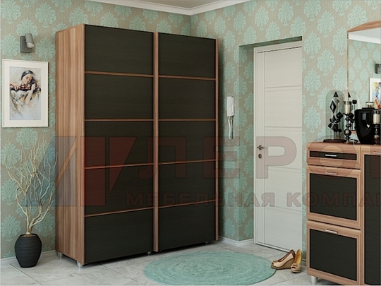Шкаф-купе КП-122 (2-х дверный) 1500х650х2172мм