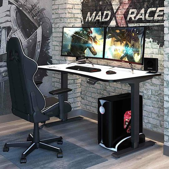 КОМПЬЮТЕРНЫЙ СТОЛ ДЛЯ РАБОТЫ СТОЯ ARENA TOWER SINGLE-15/WB