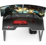 Игровой стол для компьютера MADXRACER KING GTS15/BW Игровой стол для компьютера MADXRACER KING GTS15/BW
