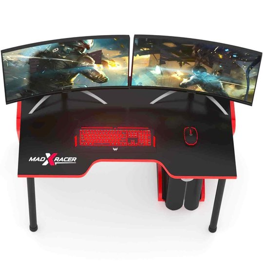 Игровой стол для компьютера MADXRACER KING GT14/BR