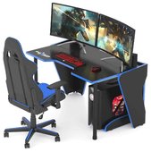 Игровой стол для компьютера MADXRACER KING GT14/BB