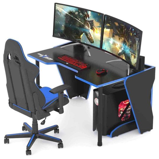 Игровой стол для компьютера MADXRACER KING GT14/BB