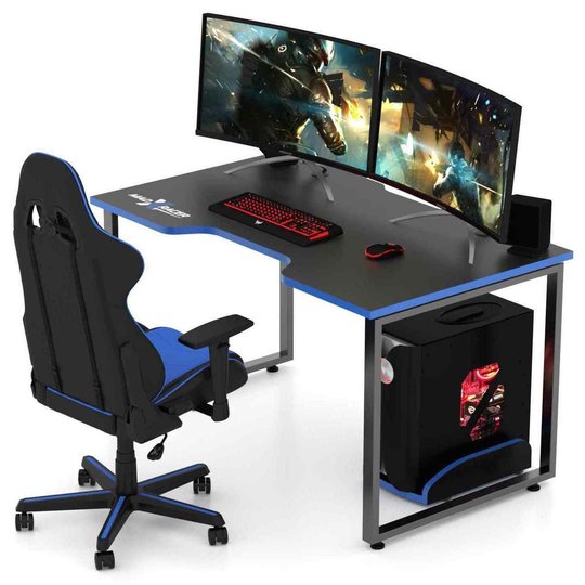 Игровой стол для компьютера MADXRACER KING GTS15/BB