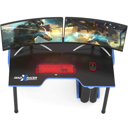 Игровой стол для компьютера MADXRACER KING GT14/BB