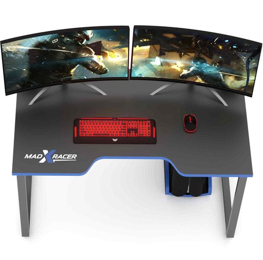 Игровой стол для компьютера MADXRACER KING GTS15/BB
